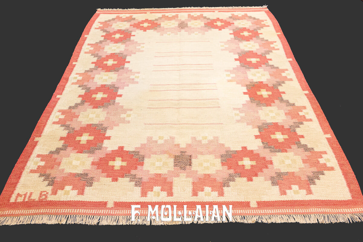 Scandinavian Rug Rollakan Signed MLB n°:565858